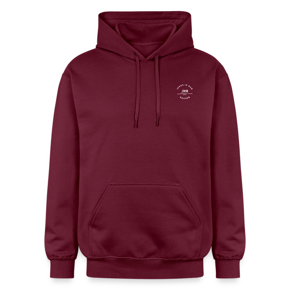 Basic Josia Hoodie - maroon