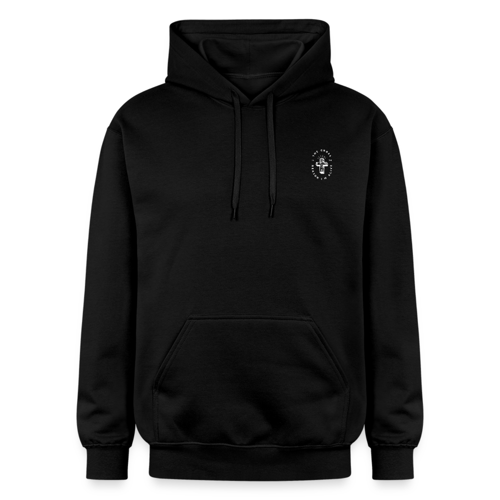 He paid it all hoodie - black