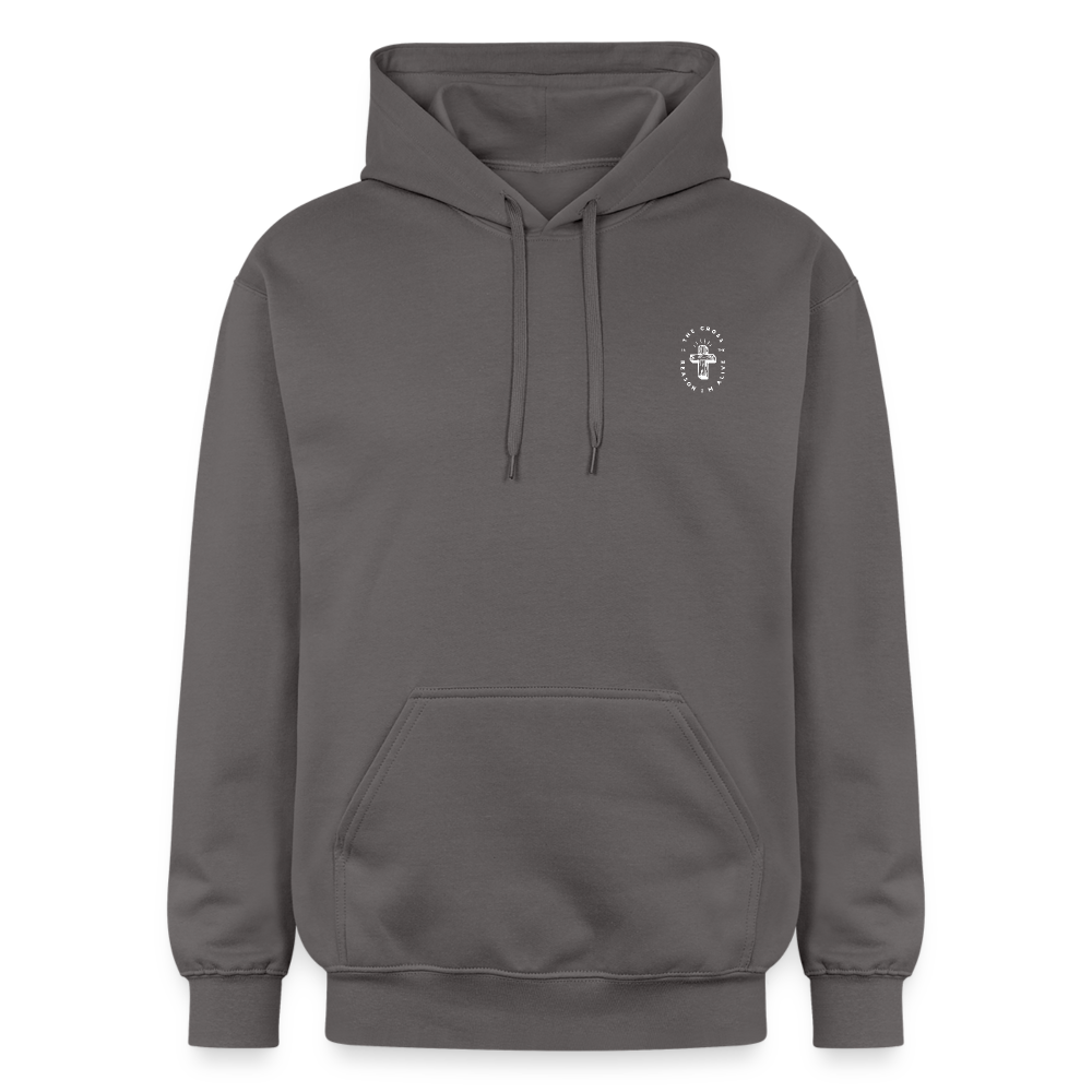 He paid it all hoodie - dark grey