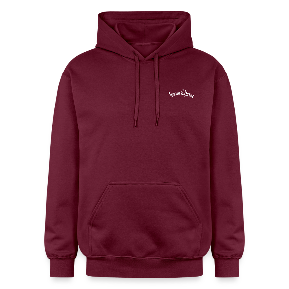 Jesus Christ Hoodie - maroon