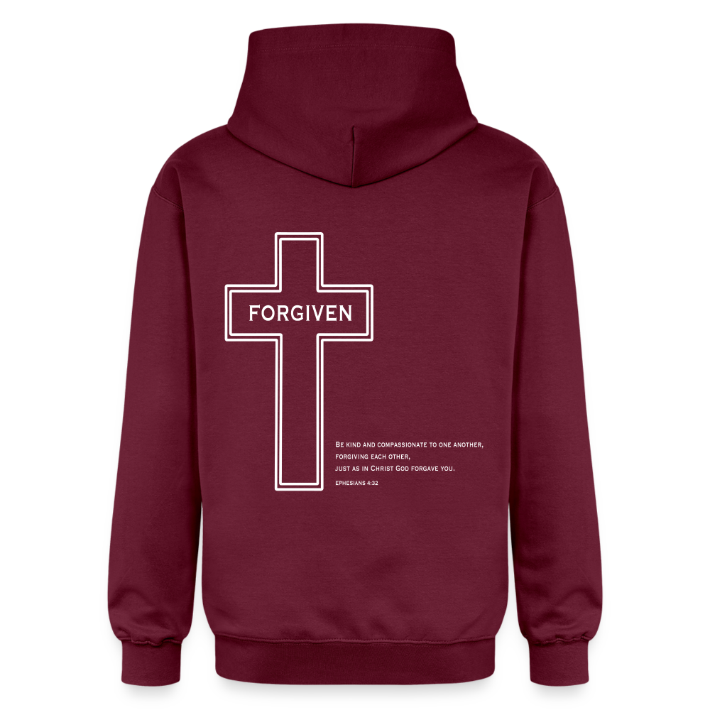 Jesus Christ Hoodie - maroon