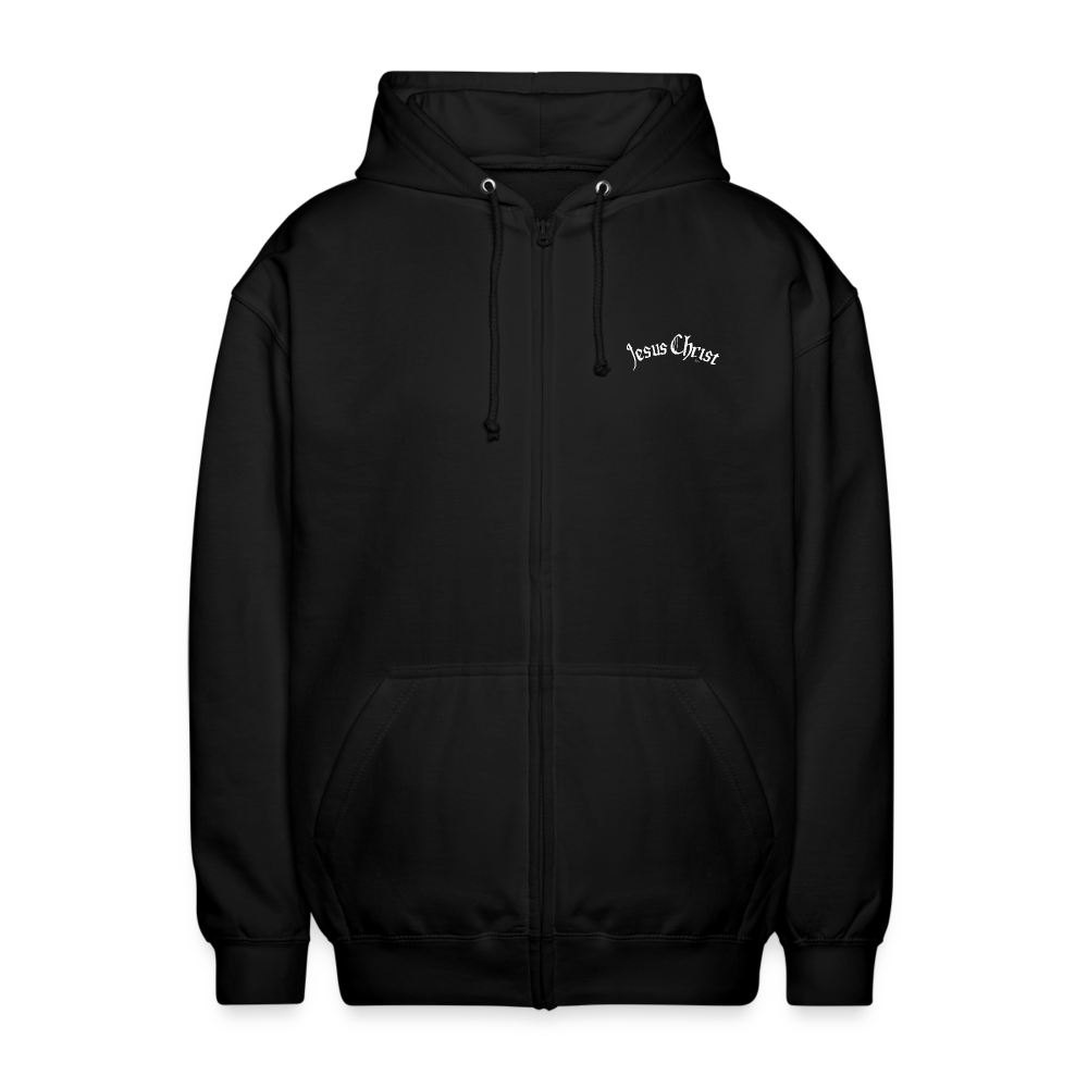 Jesus Christ Zipper - black